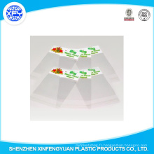 Clear Self Adhesive Cellophane Opp Bag Définition Opp Header Bag Packing / Poly Bags